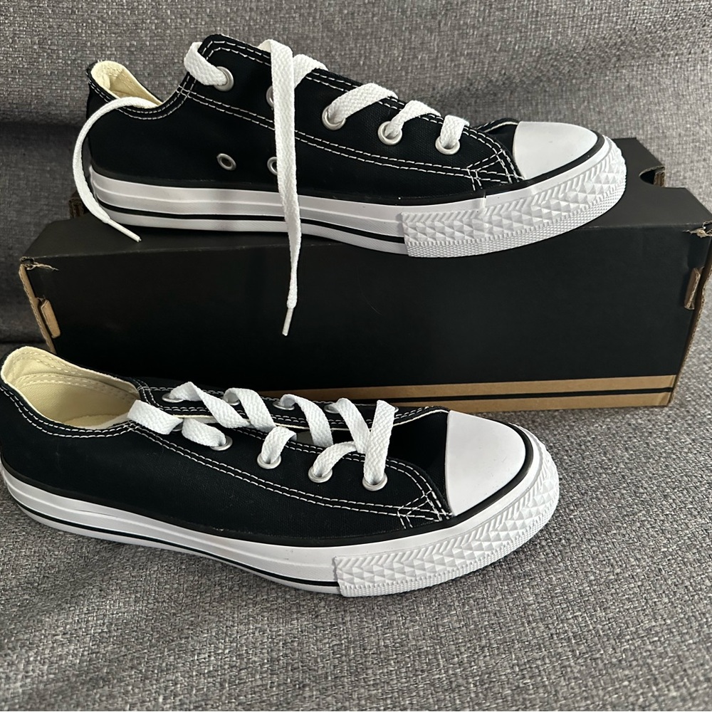 Converse NEW Black and White Canvas Sneakers